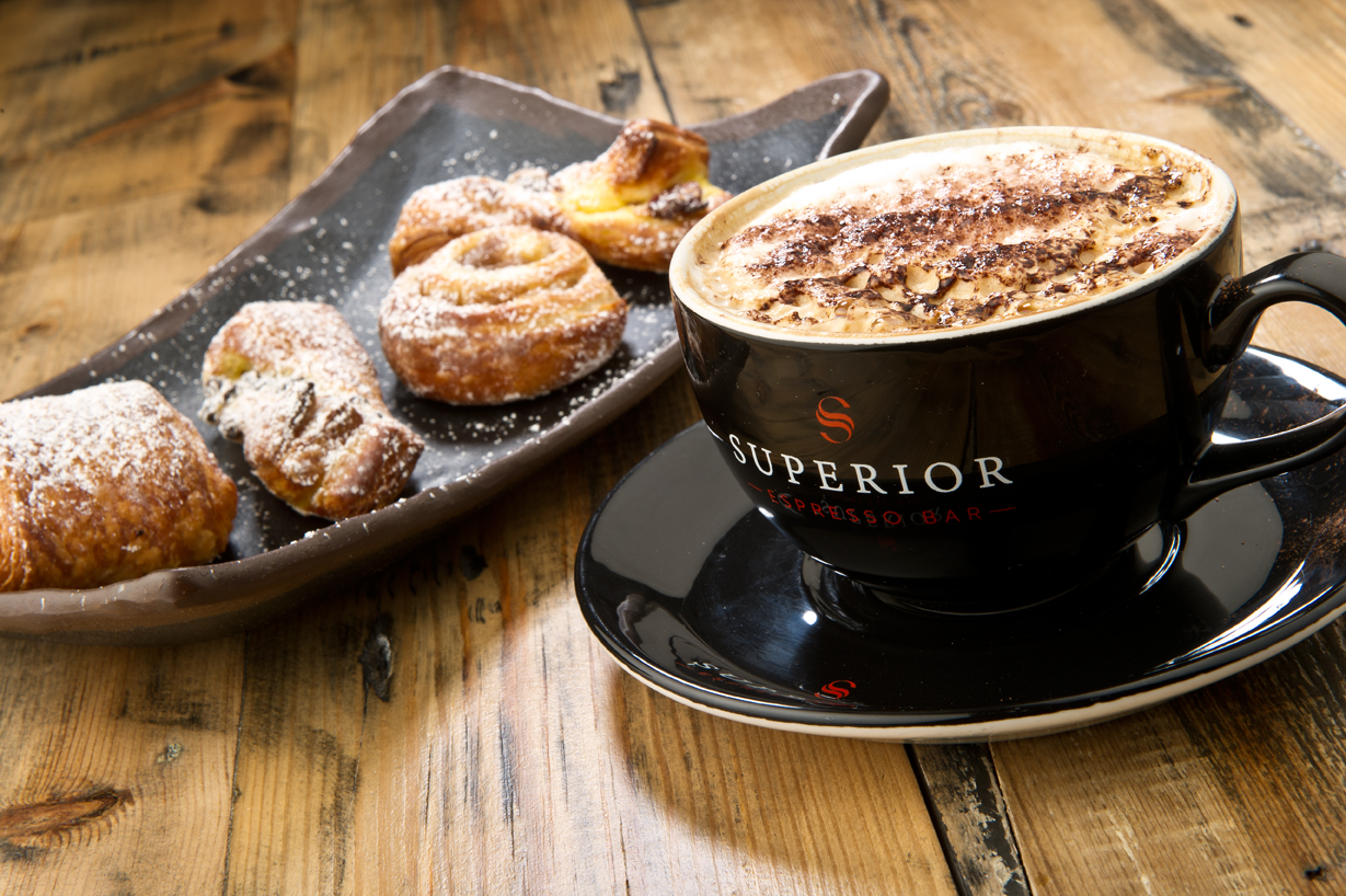 Coffee and pastries breakfast catering