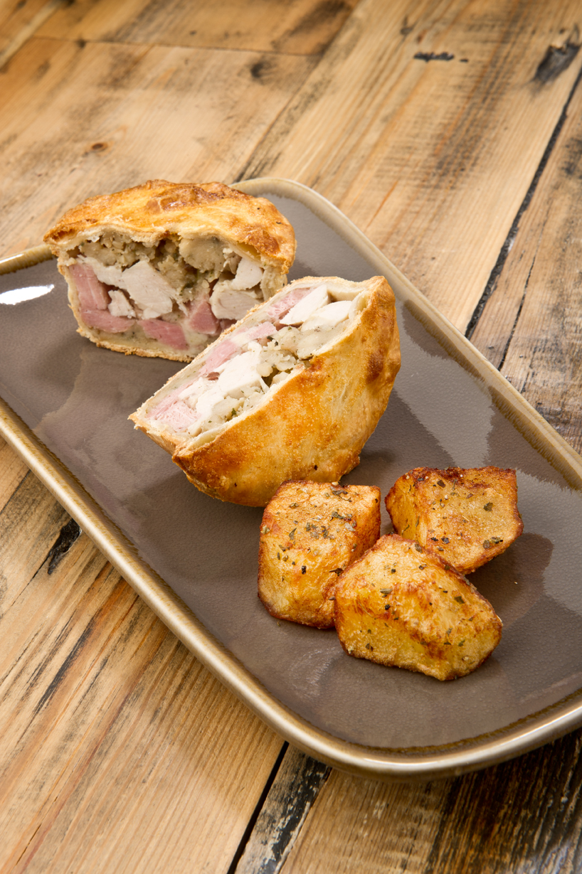 Posh pie prepared for corporate event