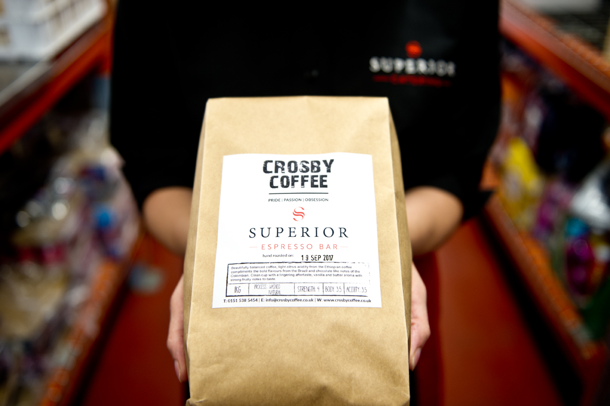 Crosby coffee espresso bar